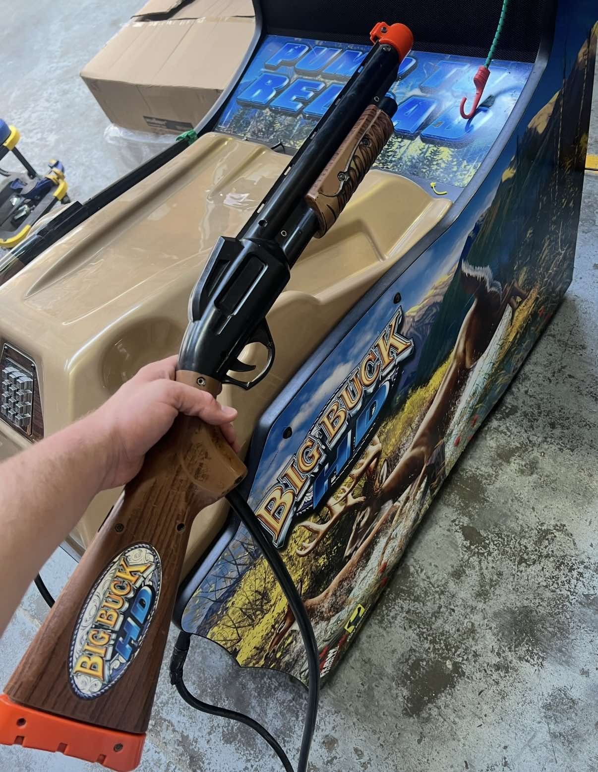 Big Buck Hunter HD with Reloaded software installed (Second Hand)