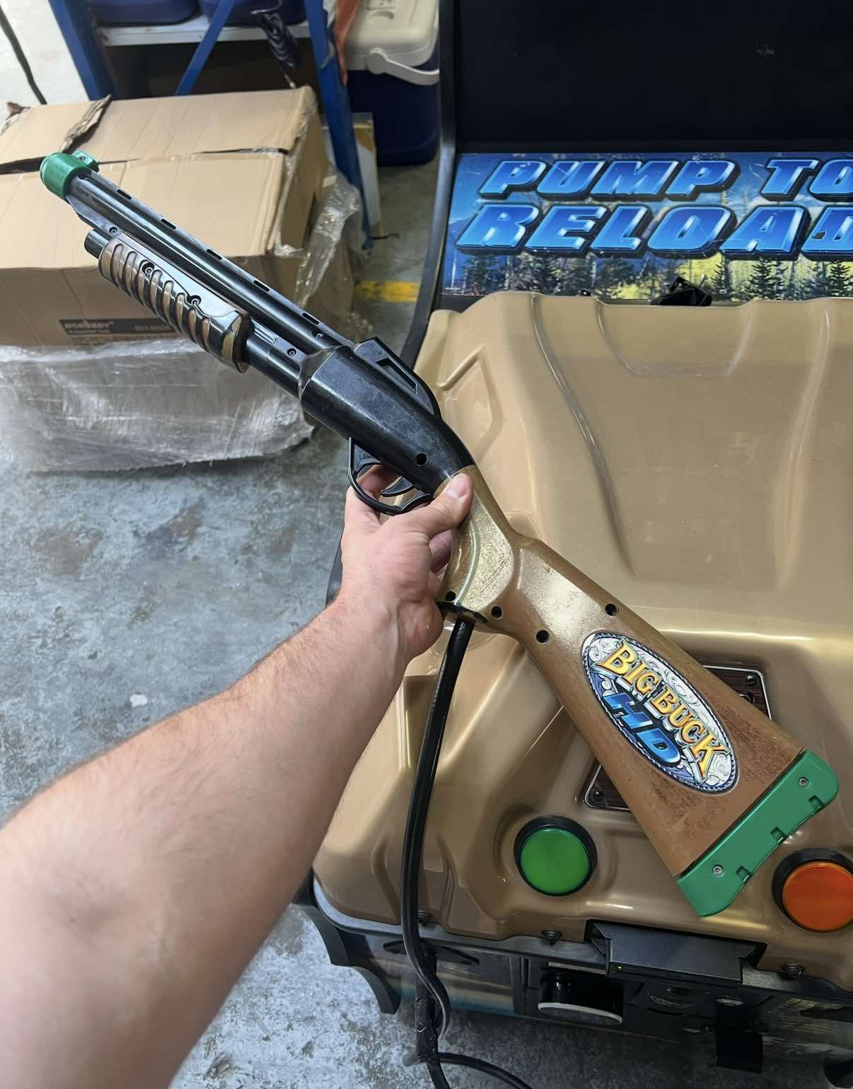 Big Buck Hunter HD with Reloaded software installed (Second Hand)