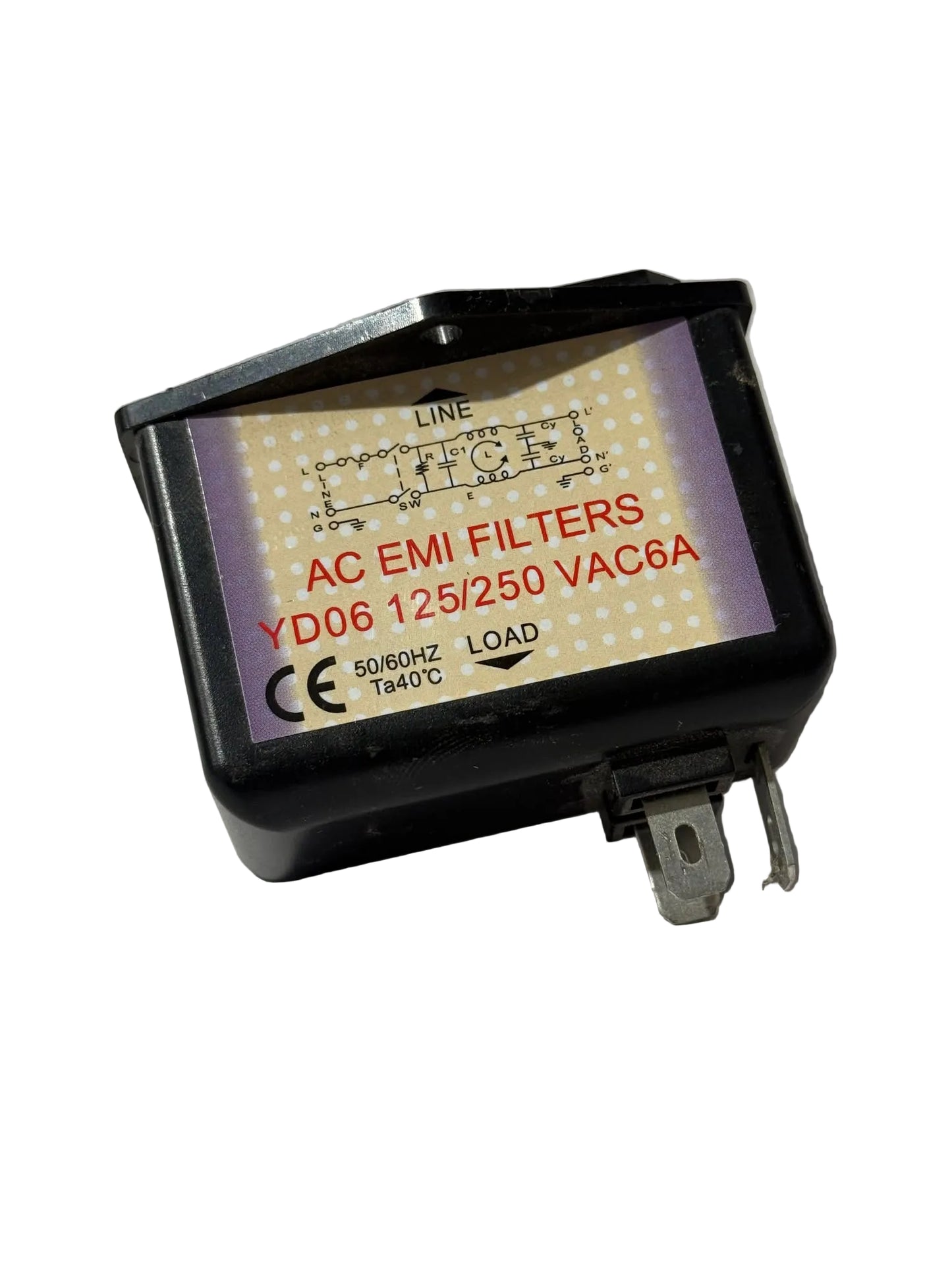 Arcade machine power inlet