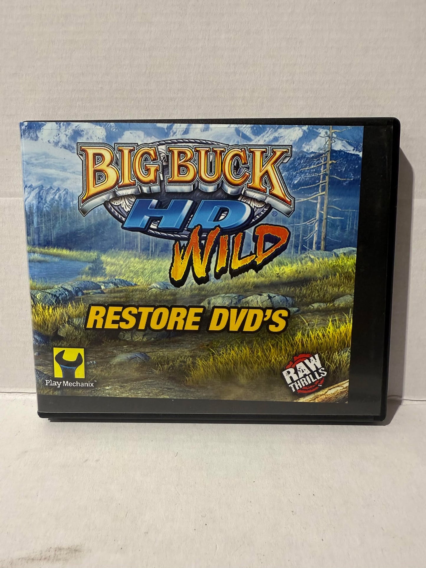 Big Buck Hunter HD Restore DVD's