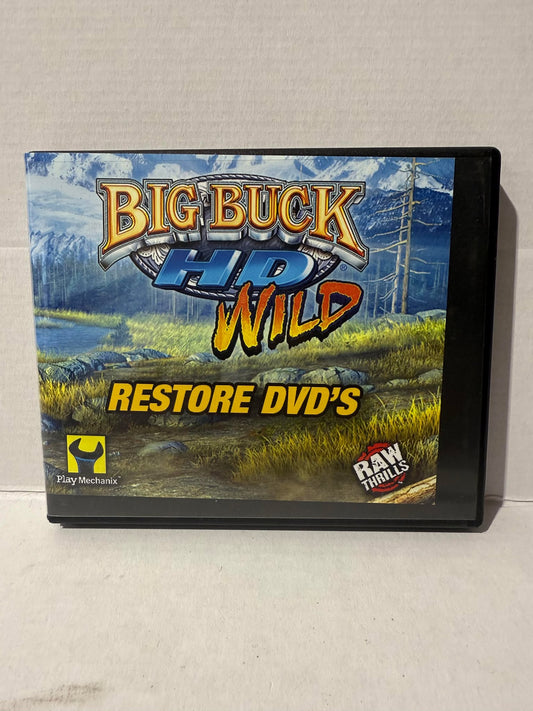 Big Buck Hunter HD Restore DVD's