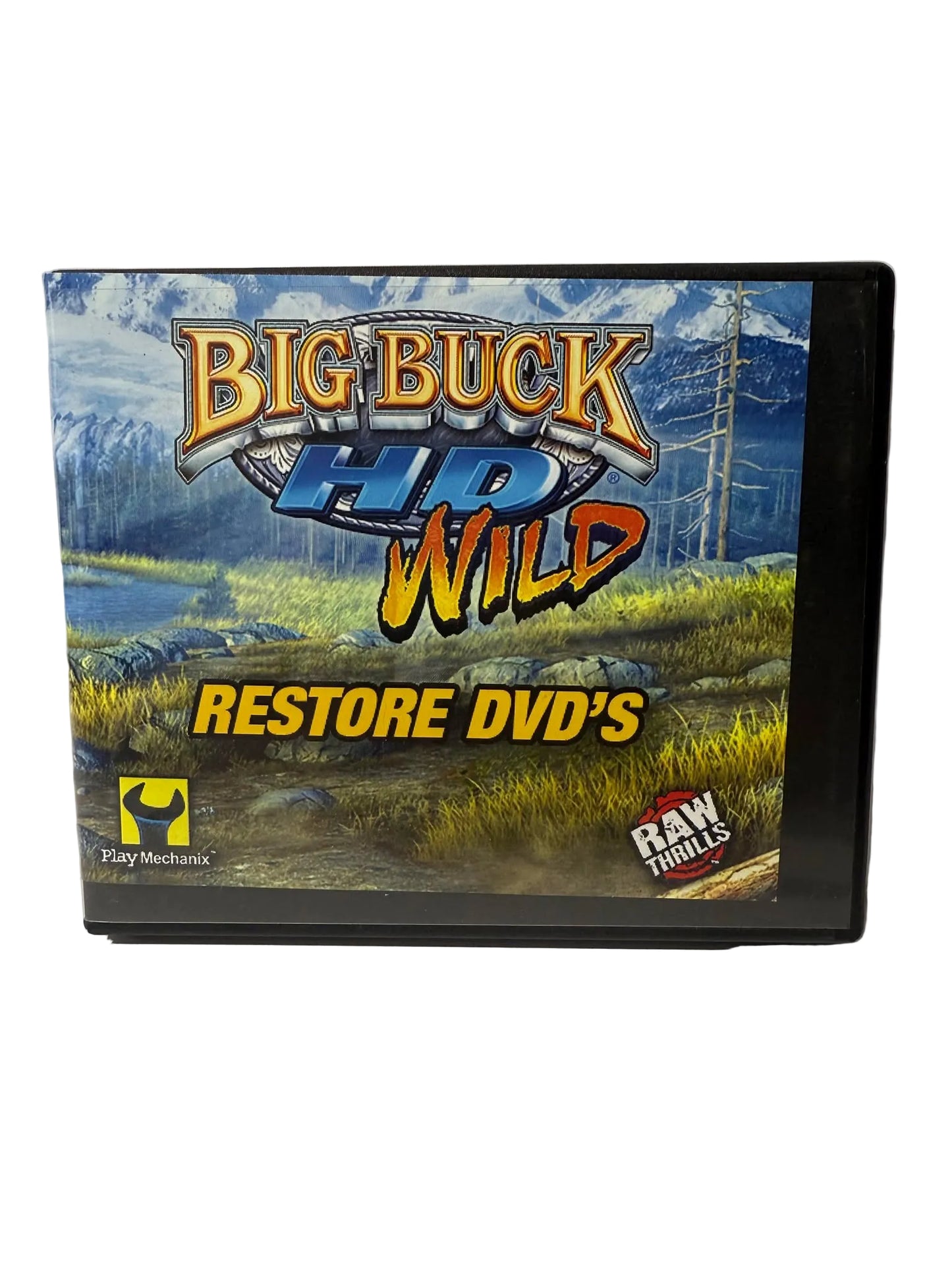 Big Buck Hunter HD Restore DVD's