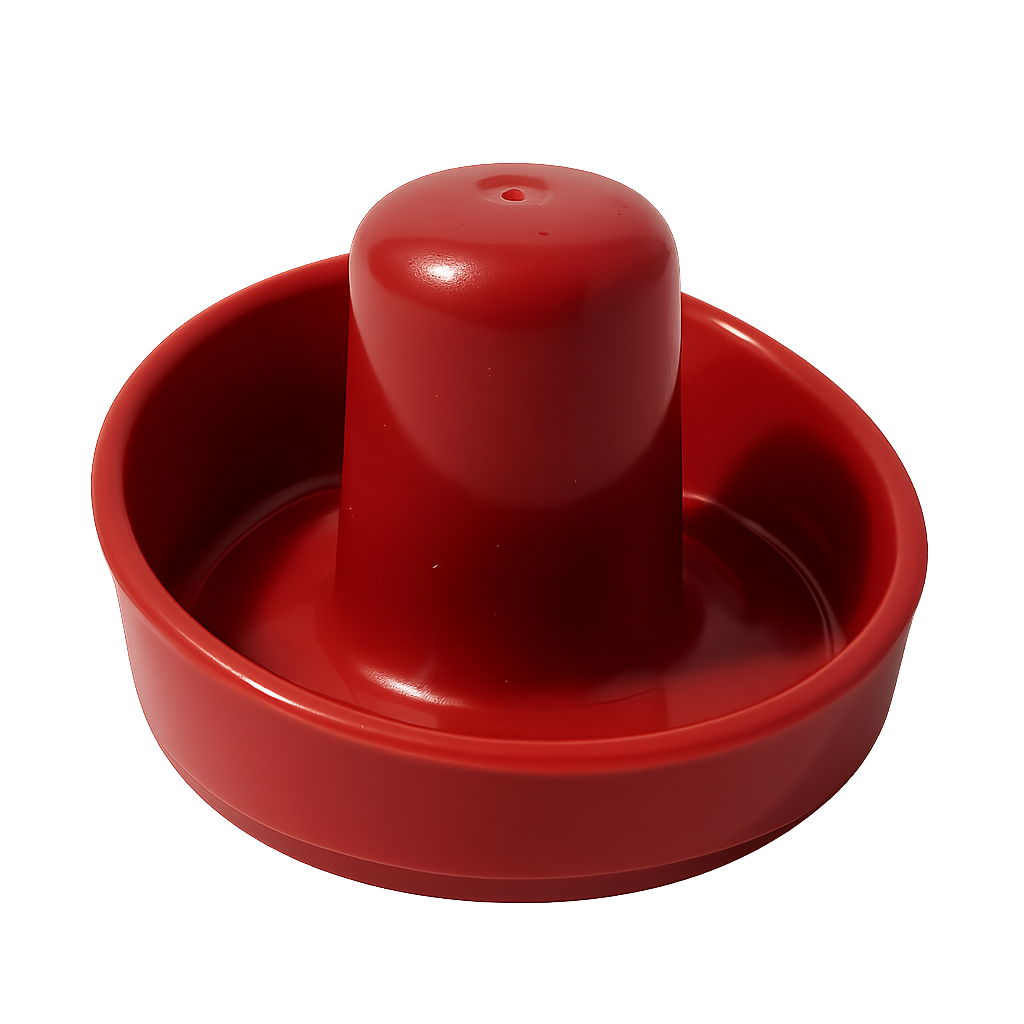 Commercial Air Hockey Paddle RED