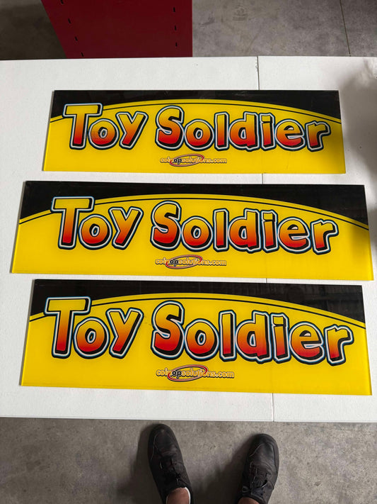 Toy Soldier PERSPEX HEADER DECALS