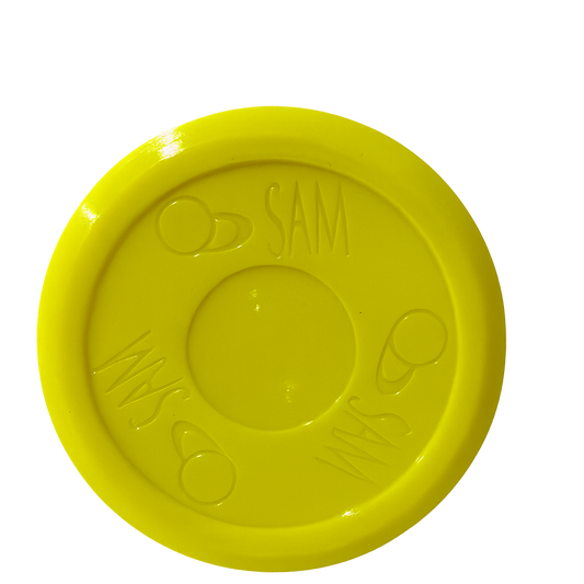 70mm Air Hockey Puck YELLOW FAST