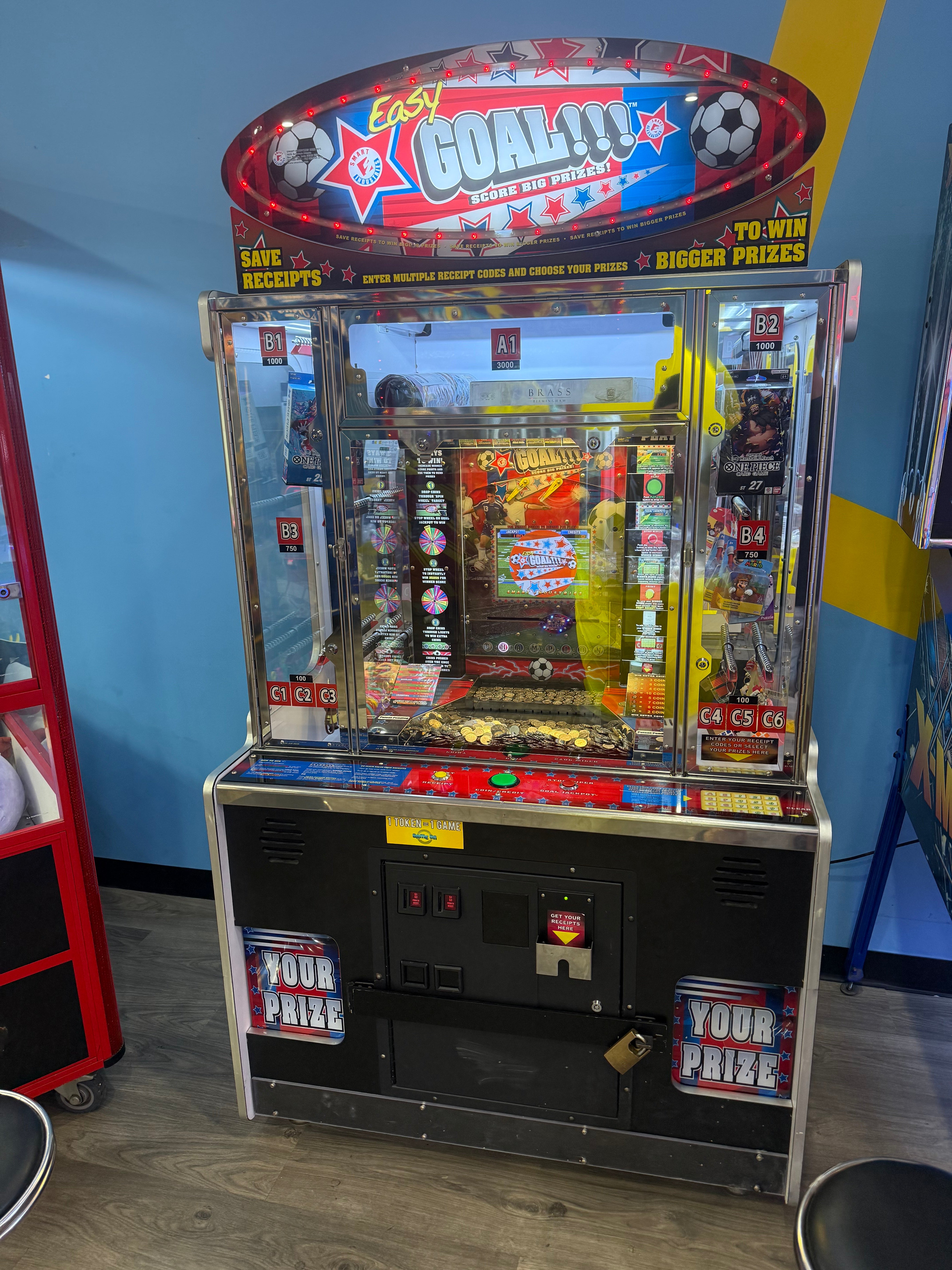 Easy Goal Coin Pusher – Game On Entertainment