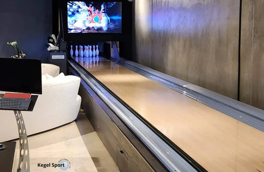 Complete Full Sized Bowling Lane With Pinsetter