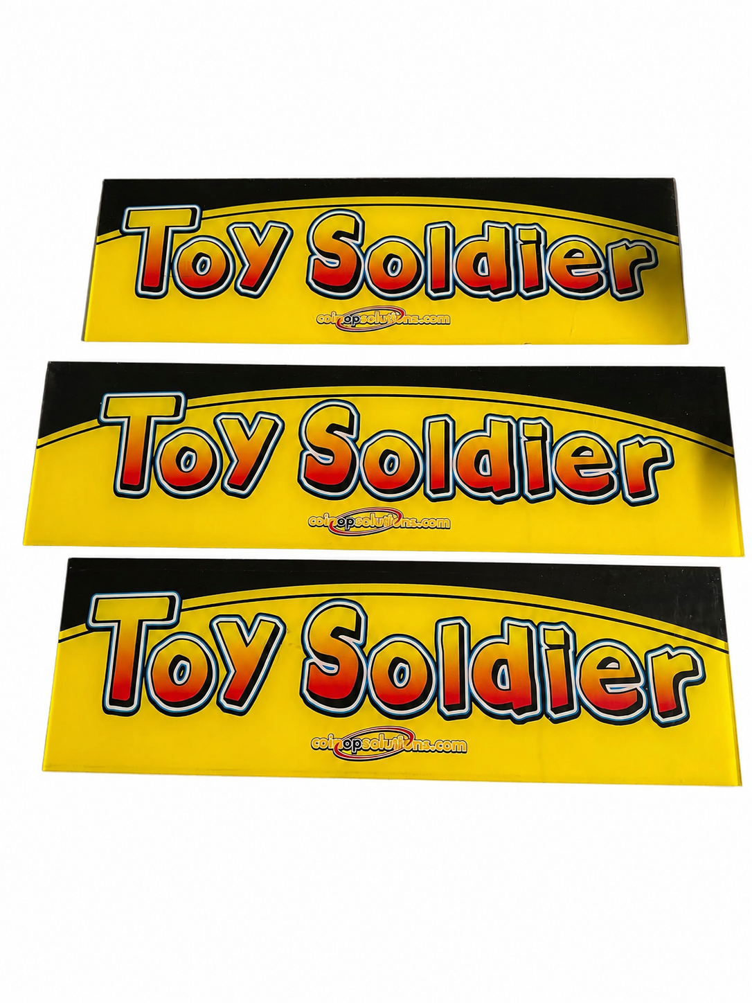 Toy Soldier PERSPEX HEADER DECALS