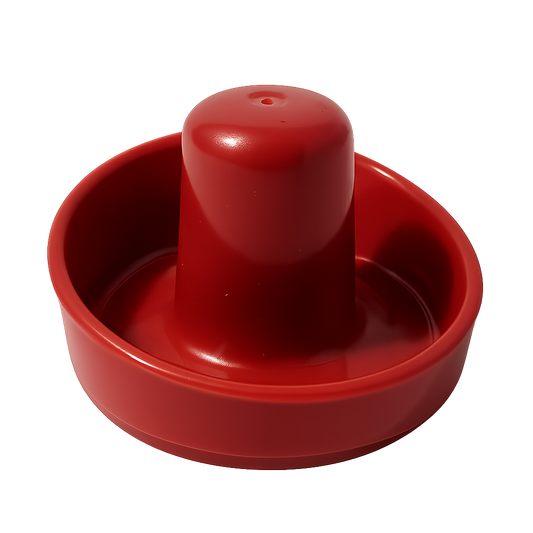 Commercial Air Hockey Paddle RED